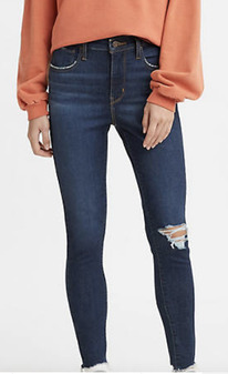 LS 720 HIGH RISE SUPER SKINNY WOMENS JEANS Toronto Dusk - Dark Wash