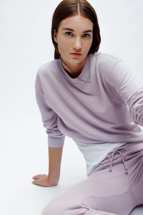 Lefties SUDADERA DE CHNDAL BSICA Azulina