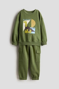 hm 2-teiliges Sweatshirt-Set