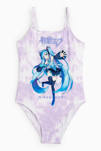 CA Hatsune Miku - Badeanzug - LYCRA XTRA LIFE hellviolett