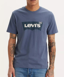 LS Classic Graphic T-shirt Vintage Indigo - Blue