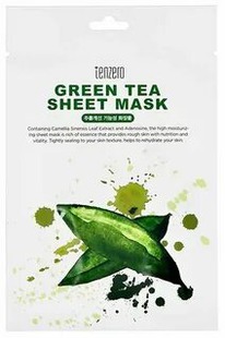 ����� �������� � ���������� �������� ��� TENZERO Green Tea Sheet Mask