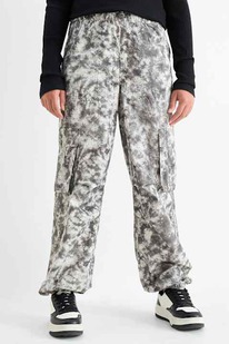 CA Ballon Jeans - gemustert