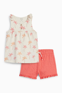 CA Palme - Baby-Outfit - 2 teilig