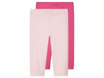 lidl Kinder Caprileggings, 2 Stck, rose/pink