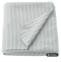 ikea VITMOSSA Plaid, grau, 120x160 cm