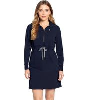 outlet46 DELMAO Damen Mini-Kleid Sweat-Kleid langrmliges Baumwoll-Kleid 24