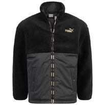 sportspar PUMA ESS+ TAPE GOLDEN Sherpa Herren Jacke 673987-01
