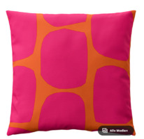 ikea GULLBERGS Kissenbezug, leuchtend rosa leuchtend orange/fr drau&