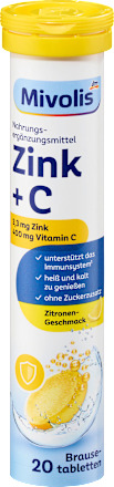 dm Zink + C Brausetabletten 20 St, 82 g