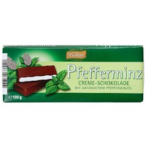 worldofsweets Bhme Creme-Schokolade Pfefferminz 100g