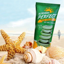       SPF 50+/PA+++ FarmStay Aloe Vera Perfect Sun